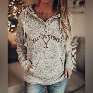 Yellowstone hoodie size medium